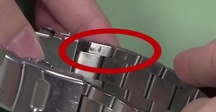 remove seiko watch band