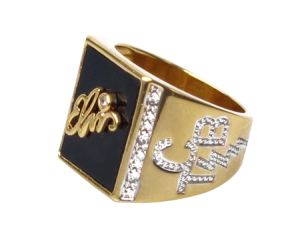 Replica of Elvis' Signature Ring