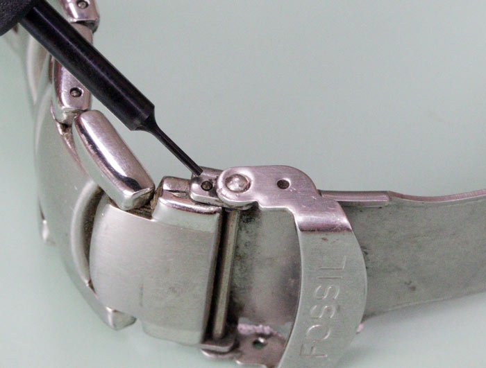 How to Replace a TriFold Style Watch Band Clasp with Buttons and a