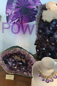 February Amethyst Exhibit