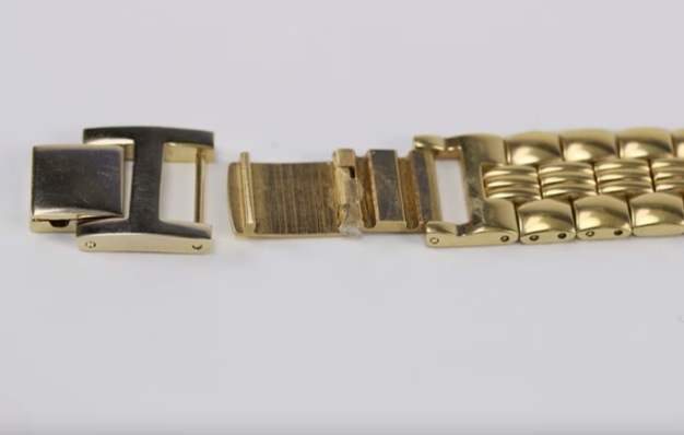 Brass watch online bracelet