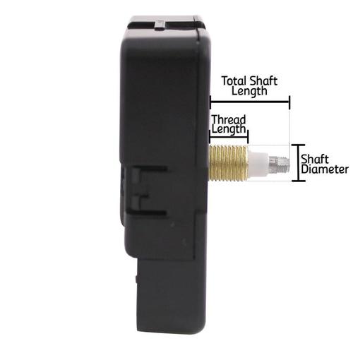 Choosing The Correct Clock Movement Shaft Size When Making A Clock Esslinger Watchmaker Supplies Blog