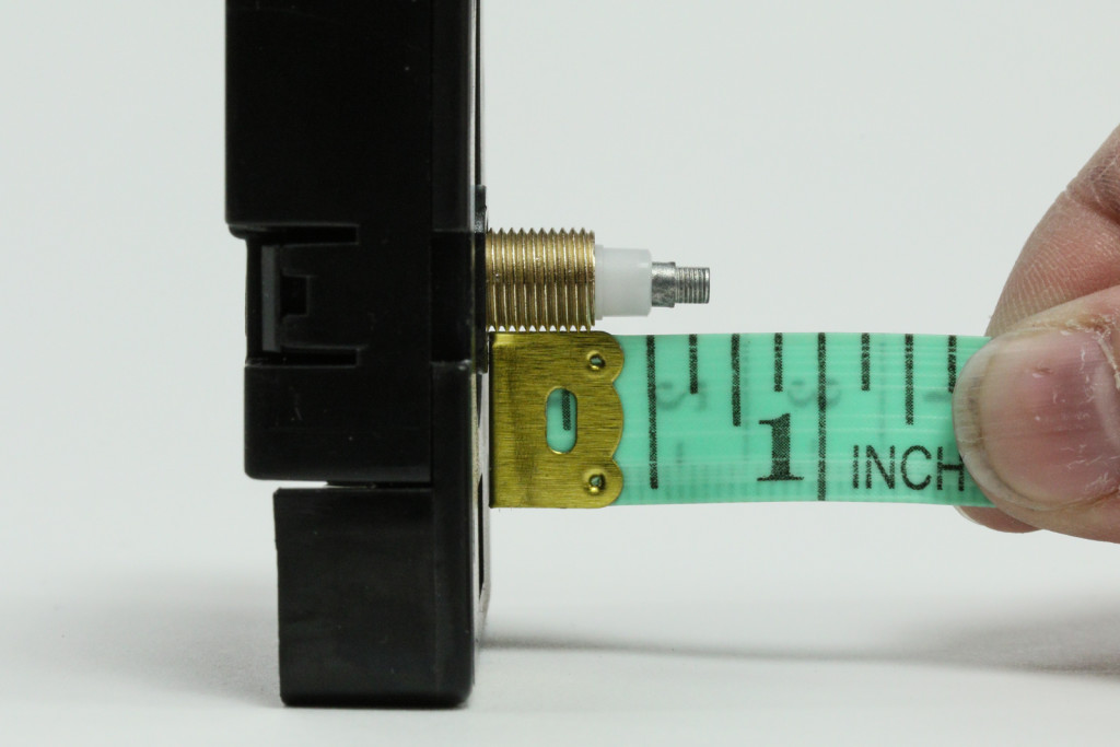 Clock Movement Shaft measurement