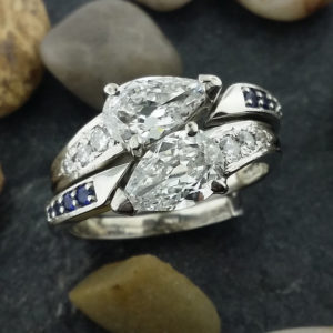 platinum stamp inside ring