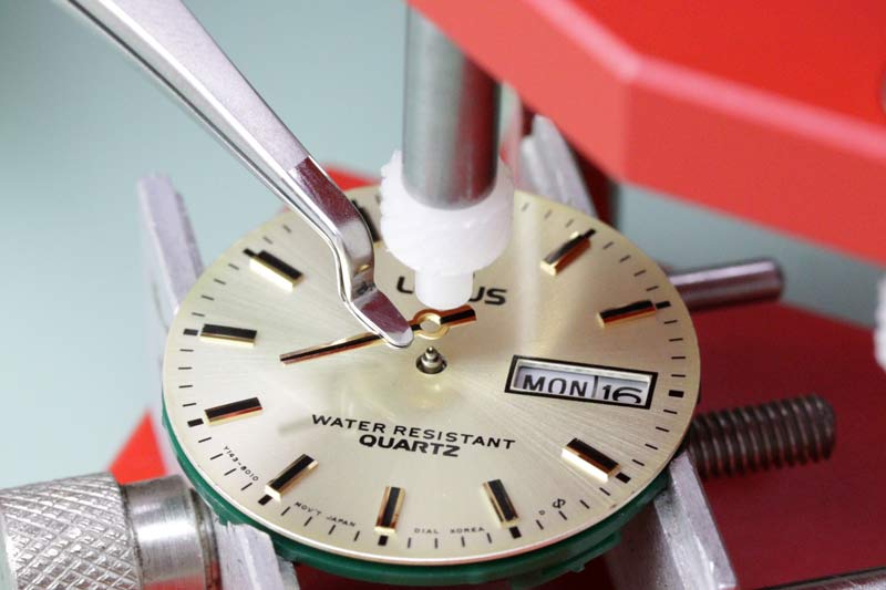 How to Use Horotec 3 Position Watch Hand Press Esslinger Watchmaker