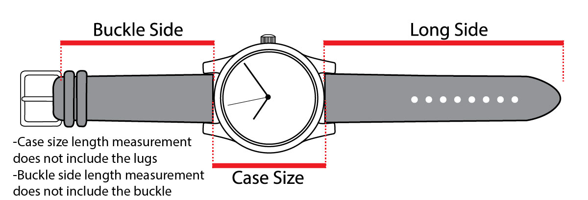 Watch Dial Size Chart India